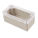 RP1035C by Hammond Manufacturing - BOX ABS GRY/CL 3.740""L X 1.970""W