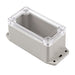 RP1045BFC by Hammond Manufacturing - BOX ABS GRY/CL 4.720""L X 2.050""W