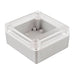 RP1050C by Hammond Manufacturing - BOX PLAS WHT 3.410""L X 3.210""W