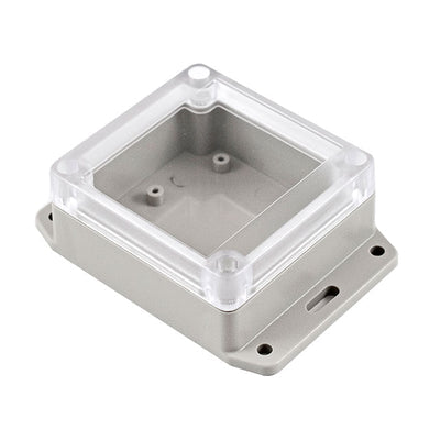 RP1055BFC by Hammond Manufacturing - BOX ABS GRY/CL 4.530""L X 3.260""W