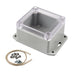 RP1060BFC by Hammond Manufacturing - BOX PLAS WHT 4.530""L X 3.280""W