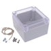 RP1060C by Hammond Manufacturing - BOX PLAS WHT 3.410""L X 3.210""W