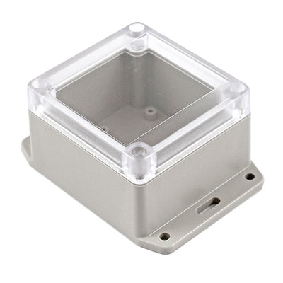 RP1065BFC by Hammond Manufacturing - BOX ABS GRY/CL 4.530""L X 3.280""W