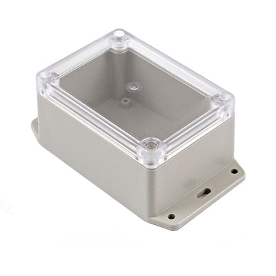 RP1095BFC by Hammond Manufacturing - BOX ABS GRY/CL 5.200""L X 3.010""W