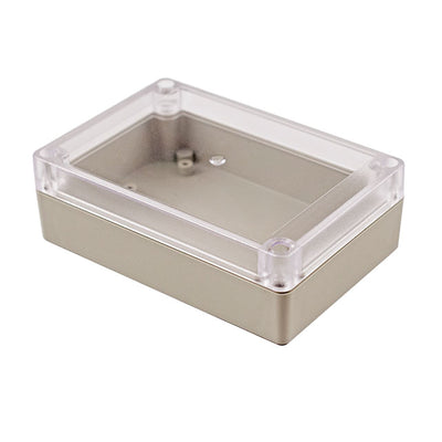RP1125C by Hammond Manufacturing - BOX ABS GRY/CL 4.940""L X 3.370""W