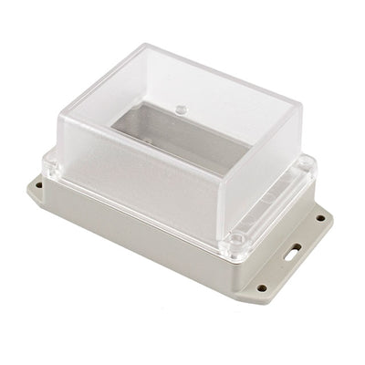 RP1145BFC by Hammond Manufacturing - BOX ABS GRY/CL 6.140""L X 3.390""W