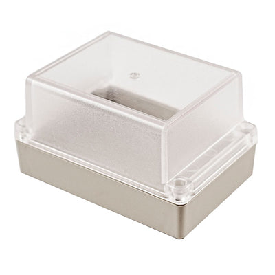 RP1145C by Hammond Manufacturing - BOX ABS GRY/CL 4.940""L X 3.390""W