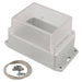 RP1150BFC by Hammond Manufacturing - BOX PLAS WHT 6.140""L X 3.450""W