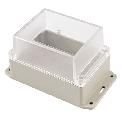 RP1155BFC by Hammond Manufacturing - BOX ABS GRY/CL 6.140""L X 3.450""W
