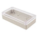 RP1165C by Hammond Manufacturing - BOX ABS GRY/CL 6.540""L X 3.410""W