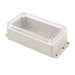 RP1175BFC by Hammond Manufacturing - BOX ABS GRY/CL 7.680""L X 3.470""W