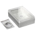 RP1205C by Hammond Manufacturing - BOX ABS GRY/CL 5.709""L X 4.134""W