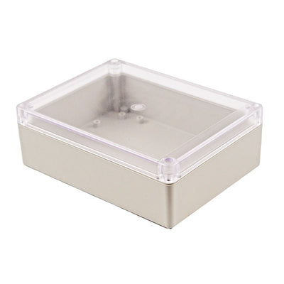 RP1235C by Hammond Manufacturing - BOX ABS GRY/CL 6.520""L X 4.940""W