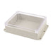 RP1275BFC by Hammond Manufacturing - BOX ABS GRY/CL 8.660""L X 5.870""W