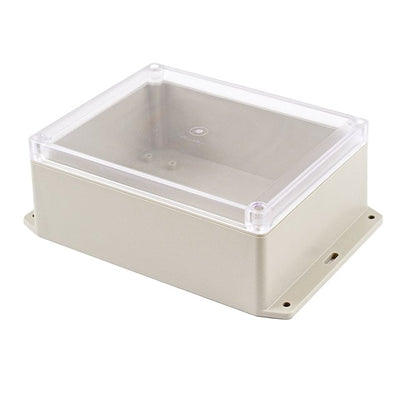 RP1285BFC by Hammond Manufacturing - BOX ABS GRY/CL 8.660""L X 5.910""W