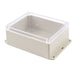 RP1285BFC by Hammond Manufacturing - BOX ABS GRY/CL 8.660""L X 5.910""W