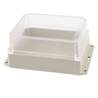 RP1375BFC by Hammond Manufacturing - BOX ABS GRY/CL 8.660""L X 5.870""W