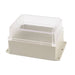 RP1385BFC by Hammond Manufacturing - BOX ABS GRY/CL 8.660""L X 5.910""W