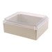 RP1615C by Hammond Manufacturing - BOX ABS GRAY/CLR 10""L X 8.030""W