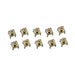 RP4000-MCX-PCBMOUNT by Teledyne LeCroy - QTY. 10 MCX 6MM X 6MM PCB MOUNTS