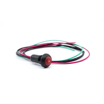 RP8100B2W1CEBLKREDRED by E-Switch - SWITCH PB SPST-NO 0.125A 125V
