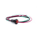 RP8100B2W1CEBLKREDRED by E-Switch - SWITCH PB SPST-NO 0.125A 125V