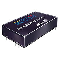 RPA60-2424SFW/P by Recom Power - DC DC CONVERTER 24V 60W