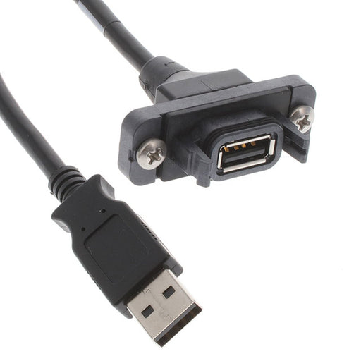 RPCU-G-00.25-AMS-AM by Samtec Inc. - CABLE USB2.0 A PLUG TO A PLG 0.82
