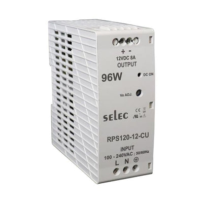 RPS120-12-CU by Selec Controls USA Inc. - AC/DC DIN RAIL SUPPLY 12V 96W