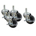 RRLDCASTER by Hammond Manufacturing - CASTERS (4) LIGHT DUTY