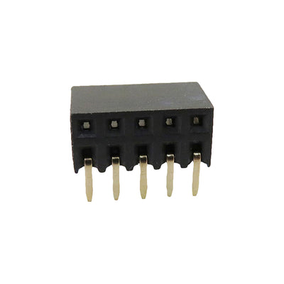 RS2BR-10-G by Adam Tech - RECEPTACLE STRIP 10P 2.54MM PITC