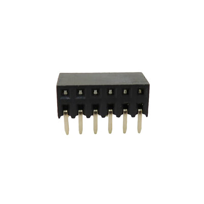 RS2BR-12-G by Adam Tech - RECEPTACLE STRIP 12P 2.54MM PITC