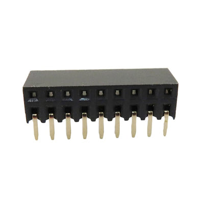 RS2BR-18-G by Adam Tech - RECEPTACLE STRIP 18P 2.54MM PITC