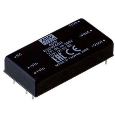 RSDW40H-05 by MEAN WELL USA Inc. - DC DC CONVERTER 5V 40W