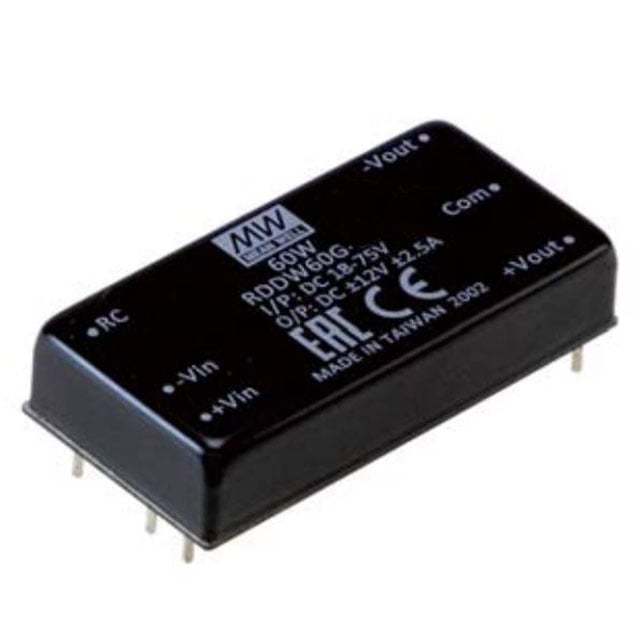 RSDW60G-05 by MEAN WELL USA Inc. - DC DC CONVERTER 5V 60W