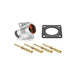 RT00104PKNH03-K by Amphenol Sine Systems Corp - CONNECTOR RECPT MALE 4POS GOLD CRIMP