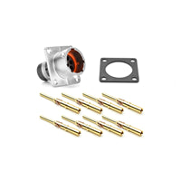RT00128PKNH03-K by Amphenol Sine Systems Corp - CONNECTOR RECPT MALE 8POS GOLD CRIMP