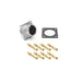 RT00128SKNH03-K by Amphenol Sine Systems Corp - CONNECTOR RECPT FMALE 8POS GOLD CRIMP