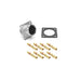 RT00128SKNH03-K by Amphenol Sine Systems Corp - CONNECTOR RECPT FMALE 8POS GOLD CRIMP