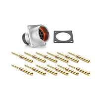 RT001412PKNH03-K by Amphenol Sine Systems Corp - CONNECTOR RECPT MALE 12POS GOLD CRIMP