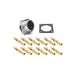 RT001412SKNH03-K by Amphenol Sine Systems Corp - CONNECTOR RECPT FMALE 12POS GOLD CRIMP