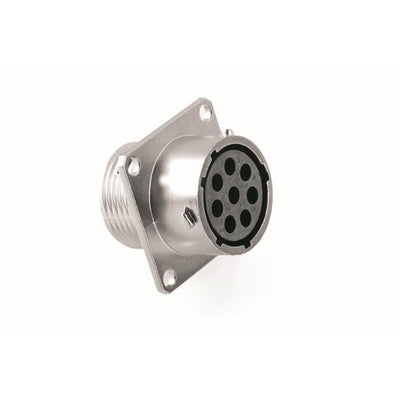 RT00147SNH by Amphenol Sine Systems Corp - RECEPTACLE, SQUARE FLANGE, 7 POS