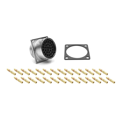RT002028SKNH03-K by Amphenol Sine Systems Corp - CONNECTOR RECPT FMALE 28POS GOLD CRIMP