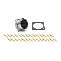 RT002028SKNH03-K by Amphenol Sine Systems Corp - CONNECTOR RECPT FMALE 28POS GOLD CRIMP