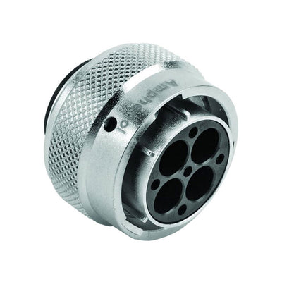 RT06164PNH by Amphenol Sine Systems Corp - CONNECTOR PLUG HSNG MALE 4POS INLINE