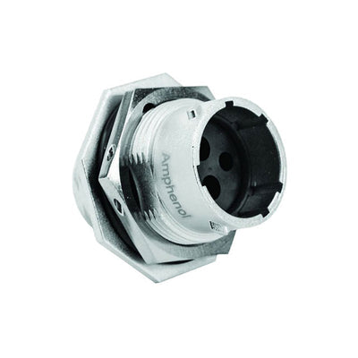RT07142PNH by Amphenol Sine Systems Corp - CONNECTOR RECPT HSNG MALE 4POS PNL MNT