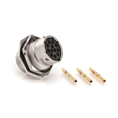 RT07147SNH-K by Amphenol Sine Systems Corp - RECEPTACLE KIT, JAM NUT, 7 POSIT