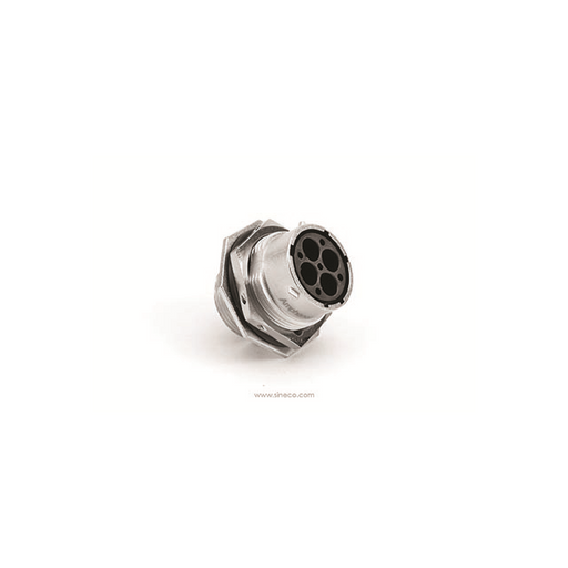 RT07164PNH03 by Amphenol Sine Systems Corp - JAM NUT RECEPTACLE, MALE WITH SI