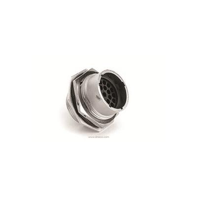 RT071823PNH03 by Amphenol Sine Systems Corp - JAM NUT RECEPTACLE, MALE WITH SI