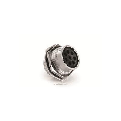 RT07188SNH03 by Amphenol Sine Systems Corp - JAM NUT RECEPTACLE, FEMALE WITH